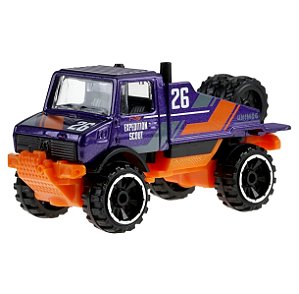 Mercedes-Benz Unimog 1300L - JJJ32 | Hot Wheels Linha Básica 2026 - Nº 064/250