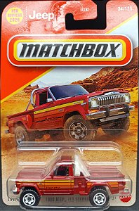 1980 Jeep J10 Stepside - JHM23 | Linha Básica 2026 - Nº 034/125 | Matchbox