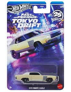 1970 Monte Carlo - JKX07 | 03 de 05 | Mix 01 de 2026 | (The Fast and the Furious: Tokyo Drift) - Velozes e Furiosos - HNR88 | Hot Wheels Silver Series