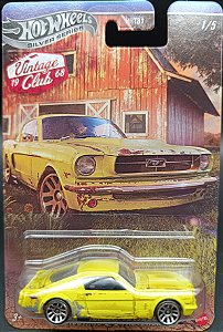 65 Mustang 2+2 Fastback - JKY31 | 01 de 05 | Mix 01 de 2026 | Vintage Club Series (HRT81) | Silver Series
