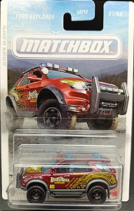 Ford Explorer - JJR60 | 01 de 05 | MBX Rally Series (GGF12)| Temáticos | Matchbox