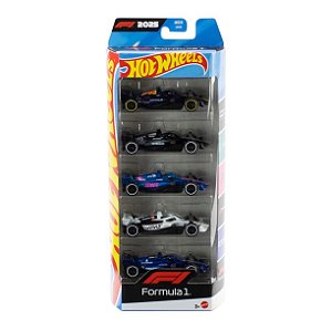 Formula 1 2025 - JLN11 | 5-Pack F1 | Hot Wheels Multi-pack Standard