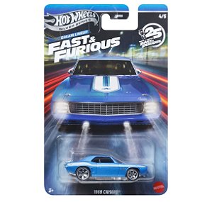 1969 Camaro - JKX13 | 04 de 05 | Mix 02 de 2026 | Velozes e Furiosos / Fast & Furious: Dream Lineup (HNR88) | Hot Wheels Silver Series
