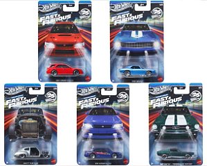 Fast & Furious: Dream Lineup - Set Completo | Velozes e Furiosos / Fast & Furious: Dream Lineup (HNR88) | Velozes e Furiosos / Hot Wheels Silver Series