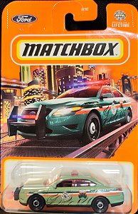 Ford Police Interceptor - HVL69 | Linha Básica 2024 - Nº 064/120 | Matchbox