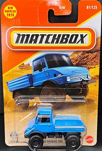 1963 Unimog 406 - JHM21 | Linha Básica 2026 - Nº 081/125 | Matchbox