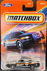 Ford Police Interceptor - JHN14 | Linha Básica 2026 - Nº 088/125 | Matchbox