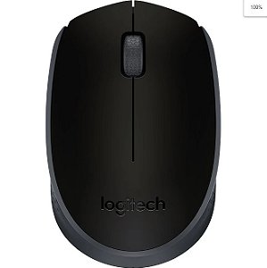 MOUSE SEM FIO LOGITECH M170 PRETO