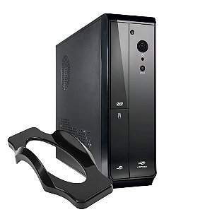 GABINETE C3TECH DT-110BK MINI PRETO C/ FONTE