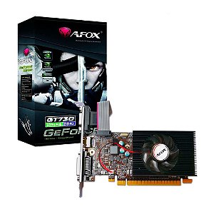 PLACA DE VÍDEO 4 GB. AFOX GEFORCE GT-730 DDR3 128 BITS PCI-EXPRESS