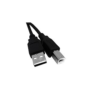 CABO USB 2.0 TIPO A/B 5 MT. PRETO