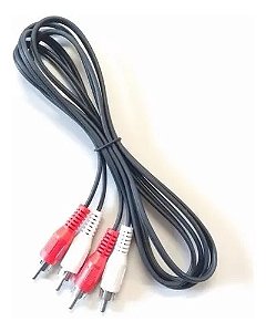 CABO DE ÁUDIO 2 RCA M P/ 2 RCA M