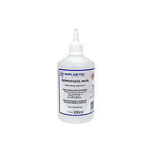 ÁLCOOL ISOPROPÍLICO IMPLASTEC 250 ML.