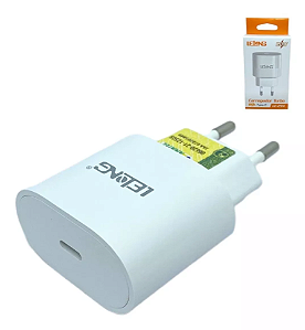 CARREGADOR DE PAREDE LELONG LE-294 20W USB-C