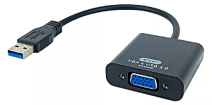 CONVERSOR USB 3.0 MACHO P VGA FÊMEA
