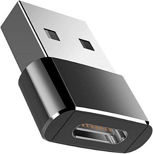 ADAPTADOR OTG USB MACHO X TIPO C FÊMEA