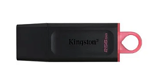 PEN DRIVE 256 GB KINGSTON DTX EXODIA USB 3.2 PRETO