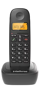 TELEFONE INTELBRAS TS-2510 S/ FIO PRETO