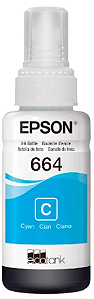 GARRAFA DE TINTA EPSON T664220 CYAN