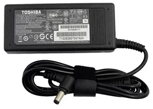 FONTE NOTEBOOK TOSHIBA 19V/3.42A ( 5.5 X 2.5mm ) ORIGINAL
