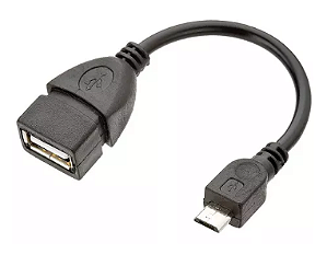 ADAPTADOR OTG USB MINI P/ USB FÊMEA