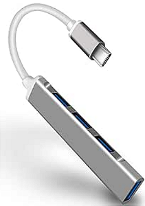 HUB USB TIPO C 4 PORTAS USB 3.0