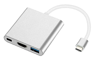 CONVERSOR USB TIPO C P/ HDMI / USB 3.0
