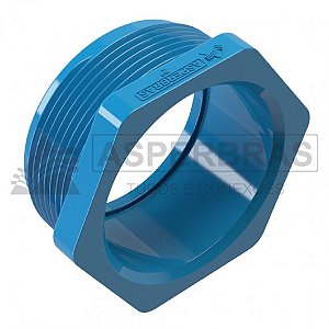 ADAPTADOR CURTO COM ROSCA MACHO 75mm x 3" - Asperbras