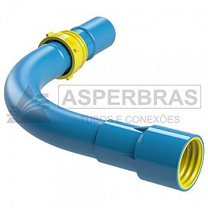 Curva ER 90 Graus PVC Irriga Rosca Dn50 (1.1/2")- Asperbras