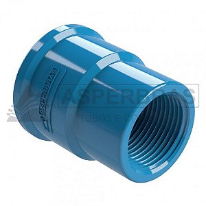 Luva Mista Soldavel com Rosca PVC Agropecuario De25 X 3/4" - Asperbras