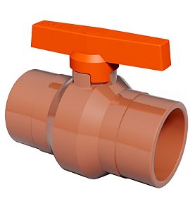 Registro de Esfera Soldável PVC Marrom 40mm (1.1/4") - DURIN