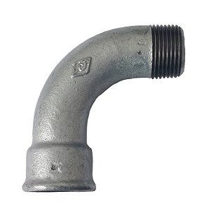 Curva 1.1/4" x 90º  M/F - Galvanizado