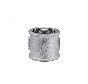 Luva 2.1/2"  F/F - Galvanizada