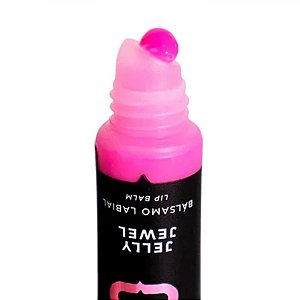 Lip Balm Jelly Jewel Rhodonite Obsidian Ruby Rose HB-7400-1