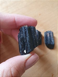 Pingente Turmalina Negra