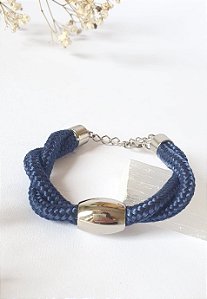 Pulseira Corda Torcida Azul