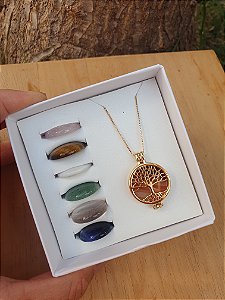 Relicário 7 Cristais