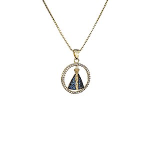 Colar Nossa Senhora Mini Com Arco