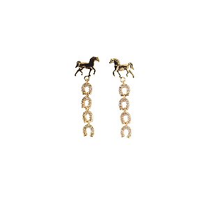 Brinco Cavalo e 4 Ferraduras