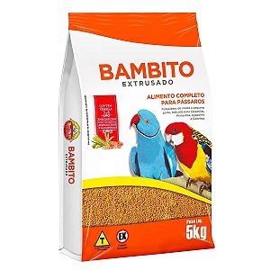 Extrusada Biotron Bambito 5kg Para Calopsitas Agapornis Periquitos