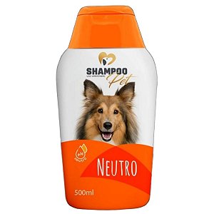 Shampoo Pet Neutro Para Cães 500ml - Colosso