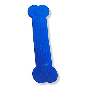 Osso Massageador Azul Para Cães Dental Flex Colosso