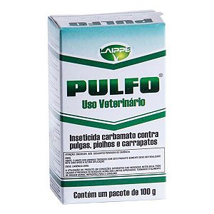 Pulfo Talco Antipulgas Piolhos Carrapatos 100g