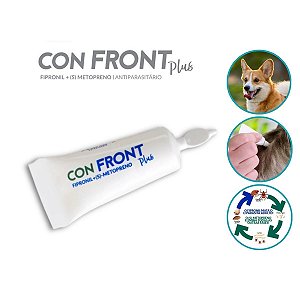 Confront Plus 1,34 ml Anti Pulgas e Carrapatos Cães World