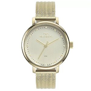 Relógio Technos Feminino Analógico Dourado
