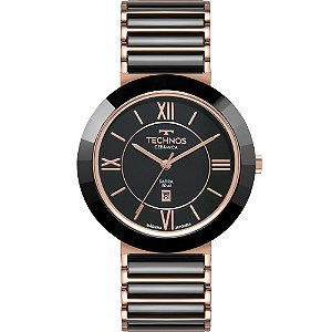Relógio Technos Feminino Ceramic-Saphire Rosé