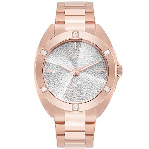 Relógio Technos Feminino Crystal Rosé 2033CV1K