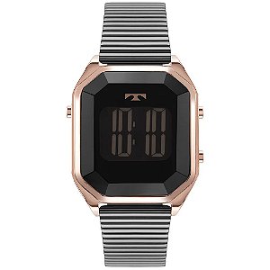 Relógio Technos Feminino Digital Bicolor