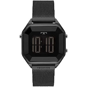 Relógio Technos Digital Feminino Preto