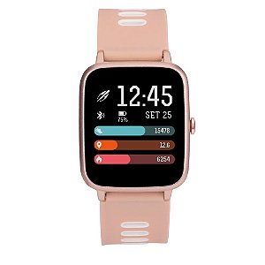 Smartwatch Feminino Mormaii Life GPS Rosé MOLIFEGAB8J